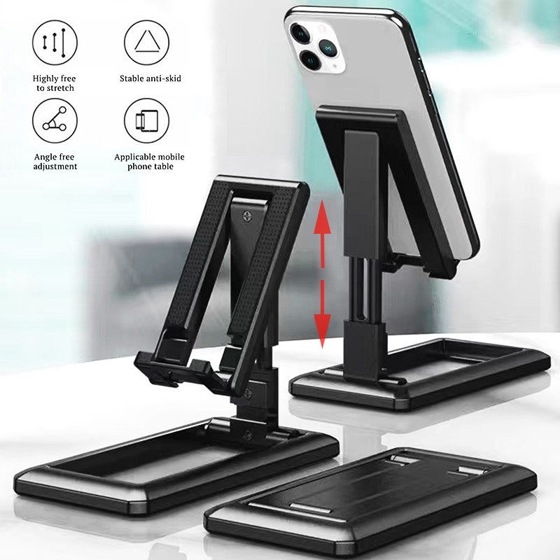 1286 Phone Holder For Table Foldable Universal Mobile Stand For Desk