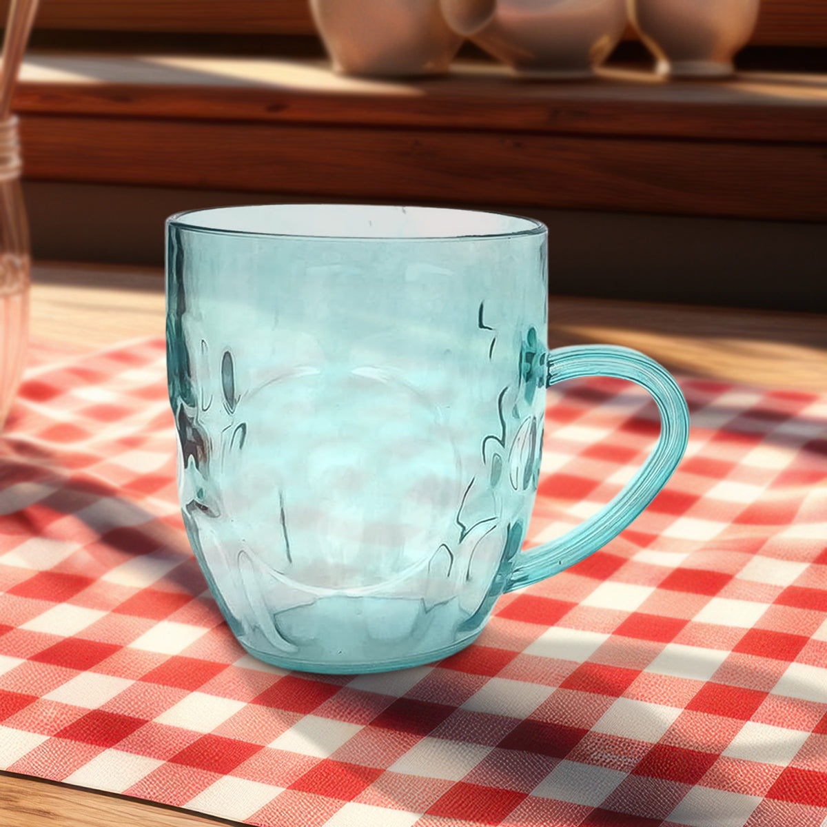 Apex Shake Mug Set  2 Pieces Durable Plastic Mugs (350ml) Approx