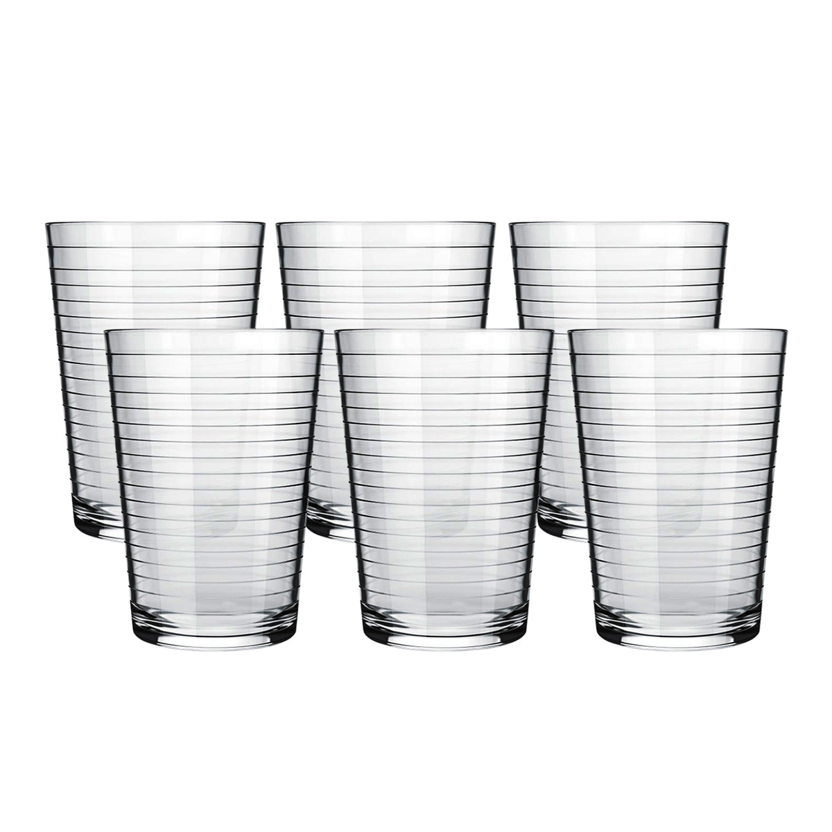 Apex Pyramid Ringo Plastic Glass  300ml Approx  Durable Crystal-clear Tumbler