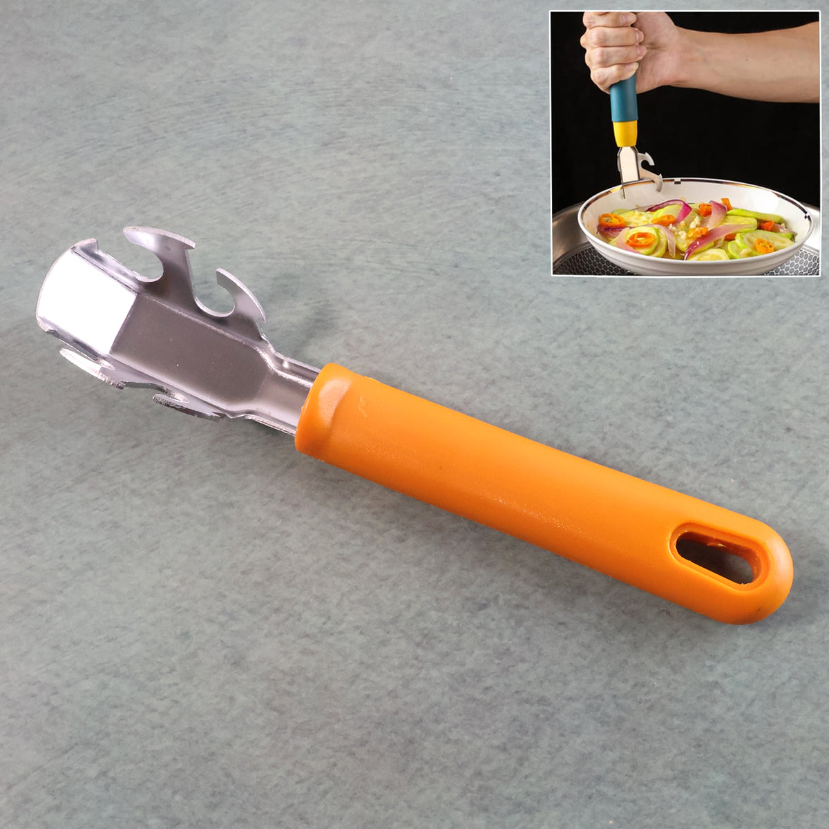 Multi-functional Stainless Steel Hot Pot Gripper Clamp  Pan Lifter Tool (1 Pc)