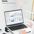 Fixed Metal Laptop Stand For Desk (25 26 Cm)