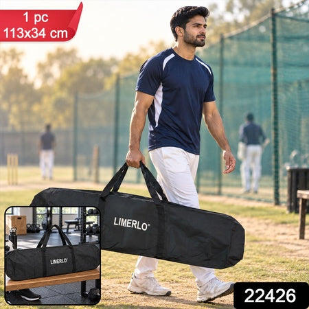 Large Sports Kit Bag With Full Zip Closure And Carry Handles (1 Pc 113x34 Cm)