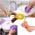 6078 Silicone Dish Scrubber Sponge