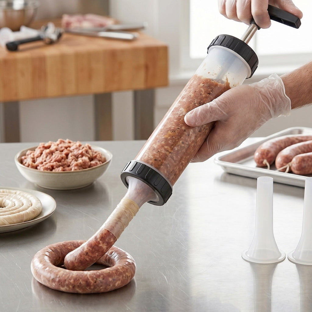 Manual Sausage Stuffer  Easy Homemade Meat Filling Tool