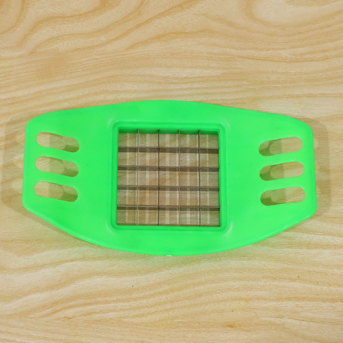 French Fry Potato Grid Cutter With Stainless Steel Blades 17x10cm (1 Pc)