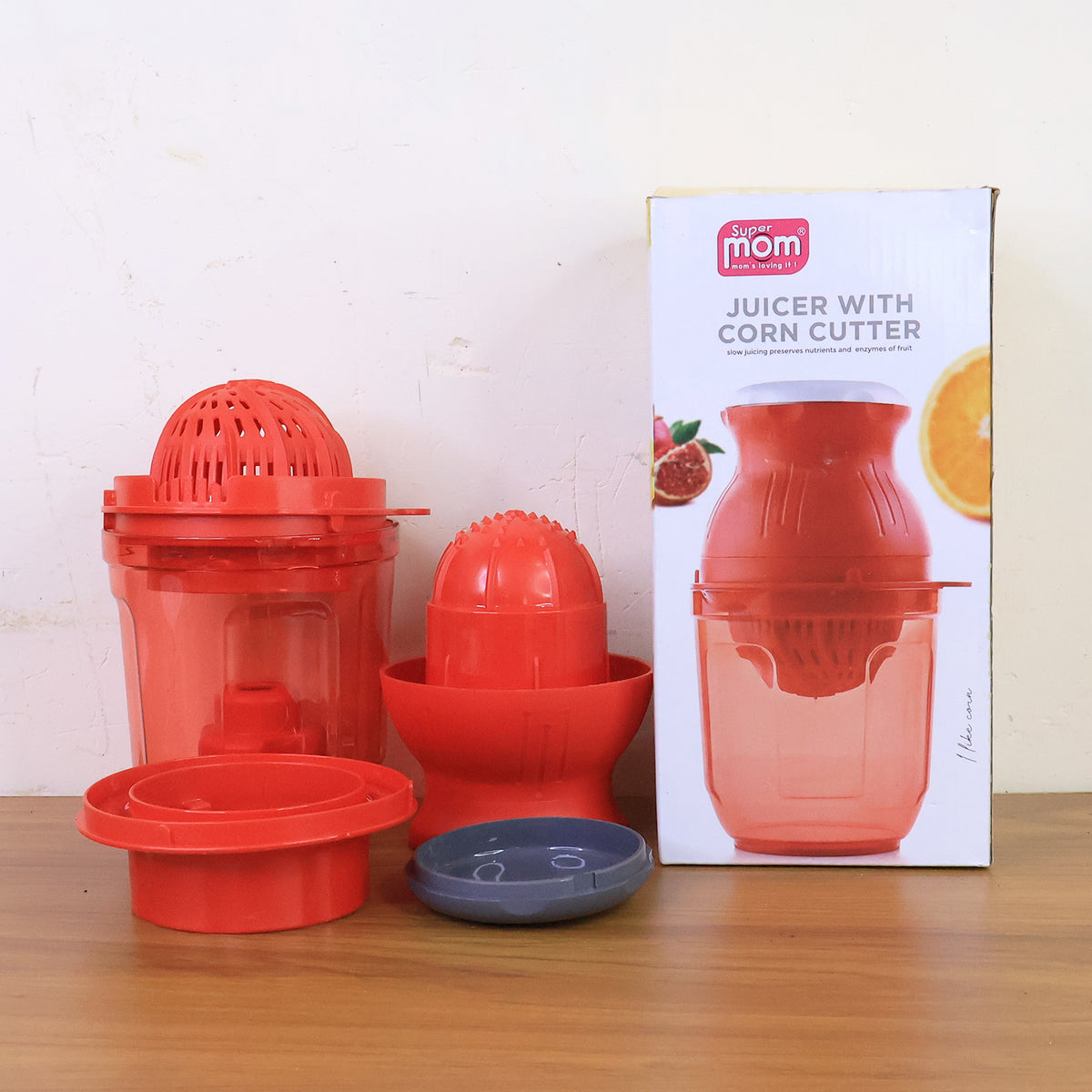 Supermom Juicer With Corn Cutter - 800ml