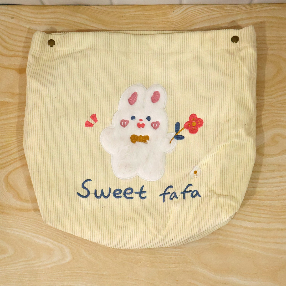 Foldable Fabric Storage Basket With Snap Closure For Toys Clothes And Home Use