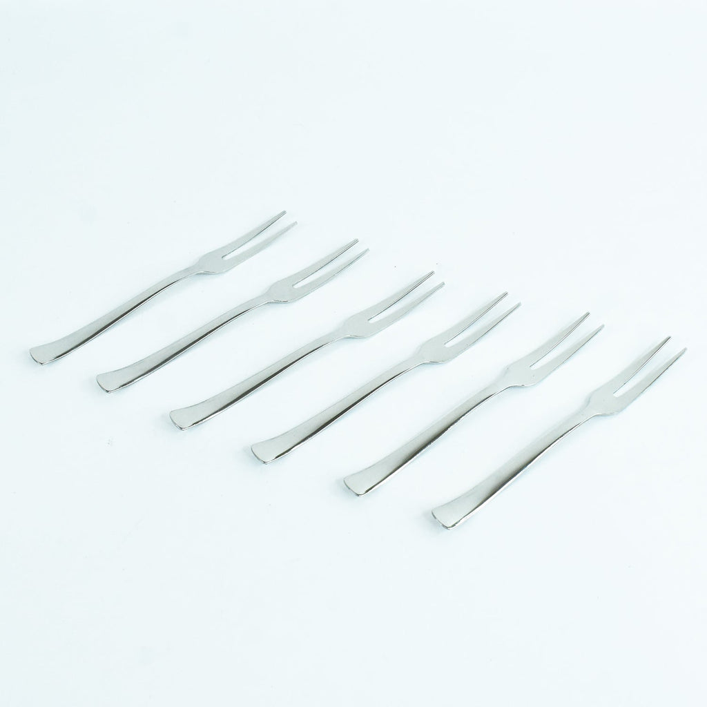 Apex 6 In 1 Stainless Steel Fruit Fork 1 Set
