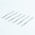 Apex 6 In 1 Stainless Steel Fruit Fork 1 Set