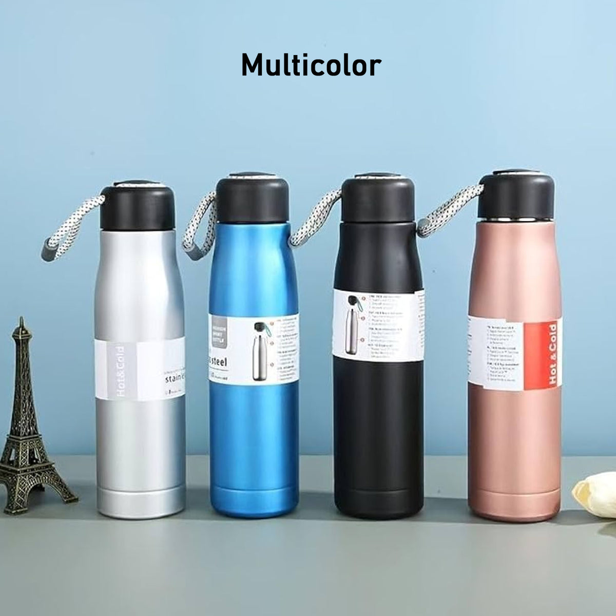 Double Wall Vacuum Insulated Water Bottle (550 Ml)