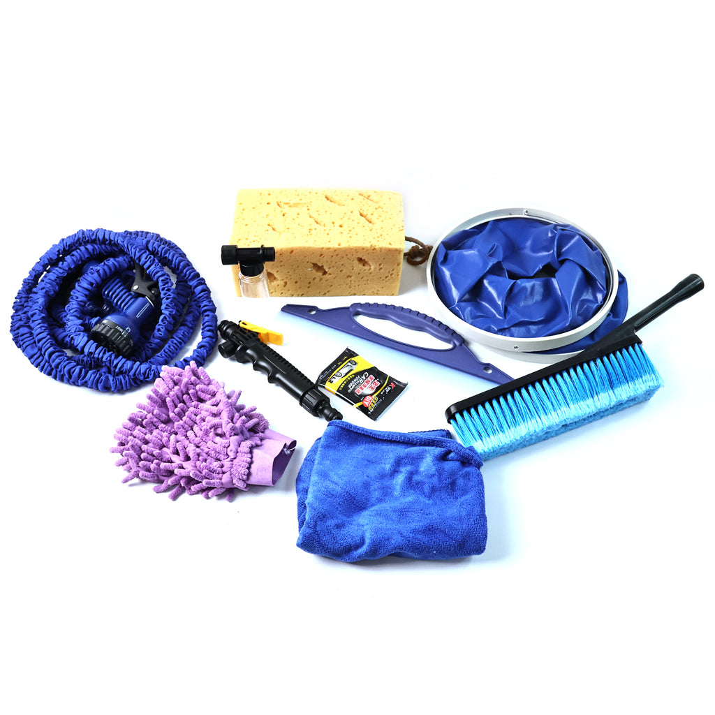 Premium 9-in-1 Car Washing And Cleaning Kit (Set)