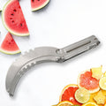 10053 3in1 Stainless Steel Watermelon Cantaloupe Slicer