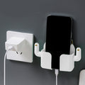 Plastic wall mounted mobile phone stand holder