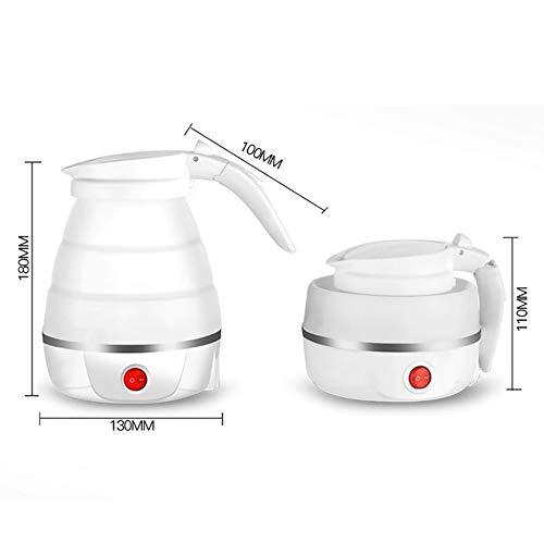 2137 Silicone Foldable Collapsible Electric Water Kettle Camping Boiler