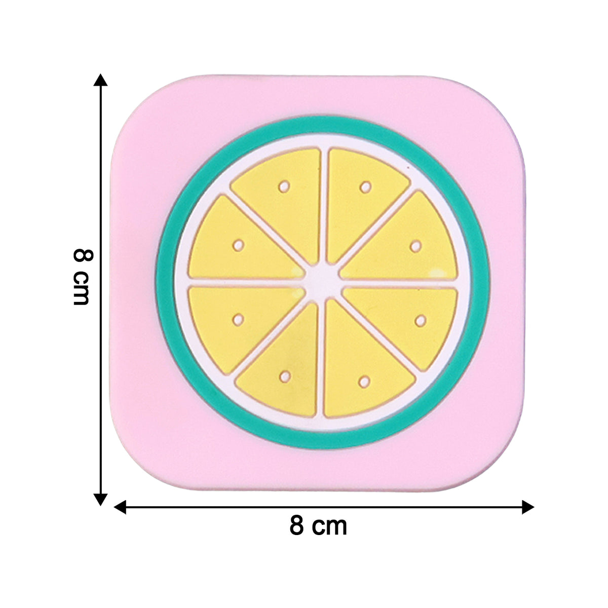 Premium Silicone Drink Coaster (1 Pc 88 Cm  Mix Design)