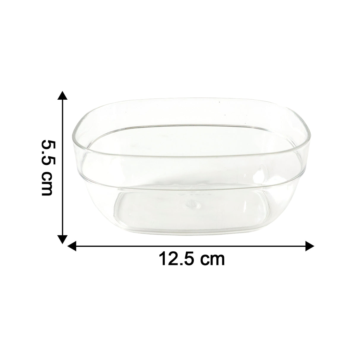 Multipurpose Transparent Serving  Storage Bowls Set (6 Pc Set)