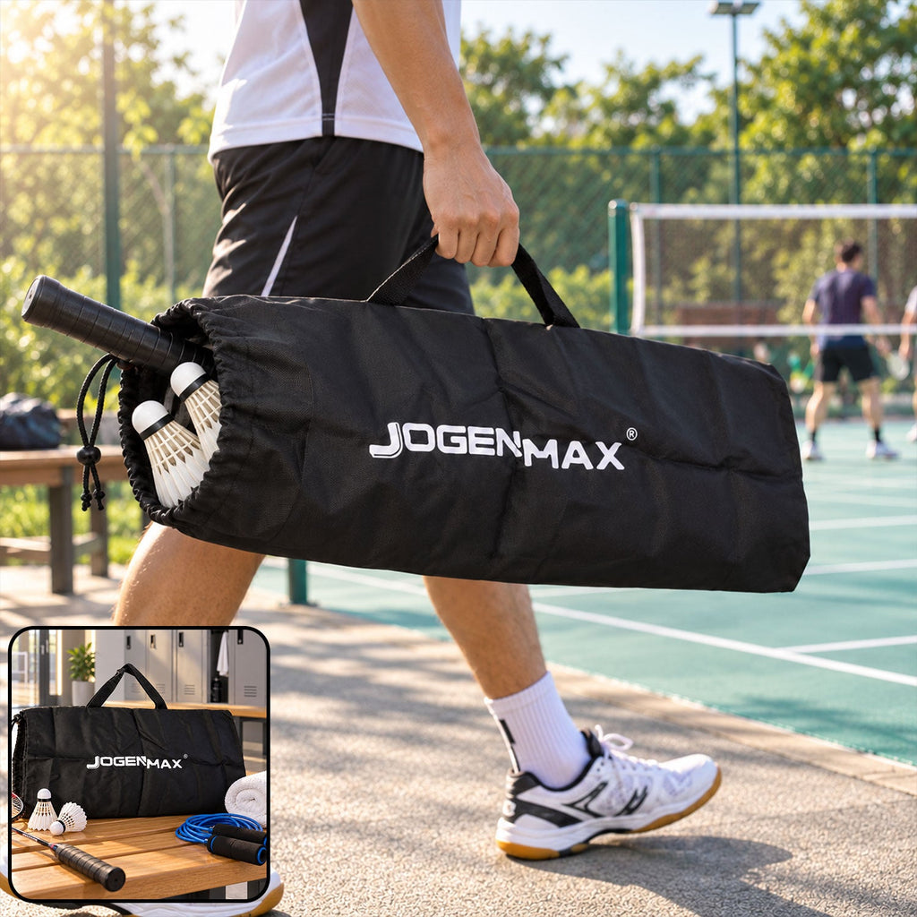 Sports Kit Bag With Drawstring Closure And Hand Straps For Gear (1 Pc 56x30 Cm)