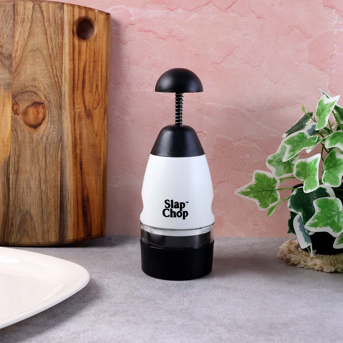 Slap Chop Hand Press Vegetable  Fruit Chopper (1 Pc)