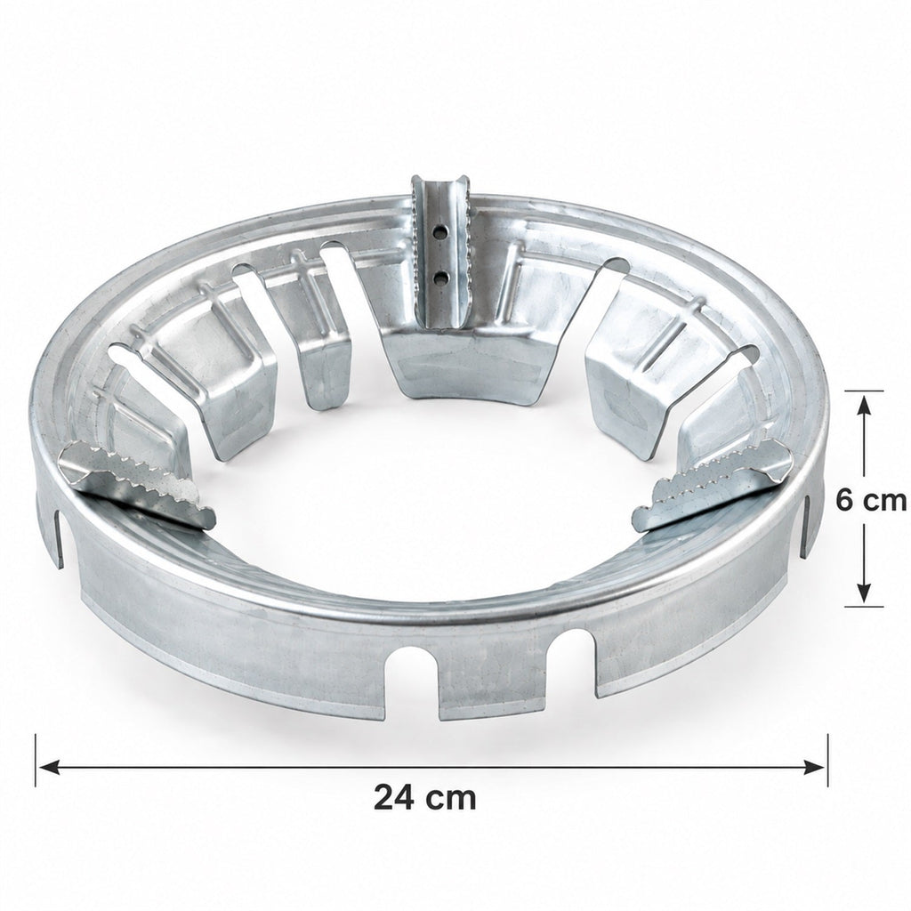 Gas Stove Burner Stand Windproof Energy Saving Ring With Pan Support (1 Pc)