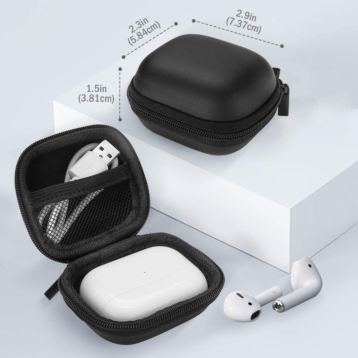 Wireless Earbuds Case Durable Hard Shell Protection