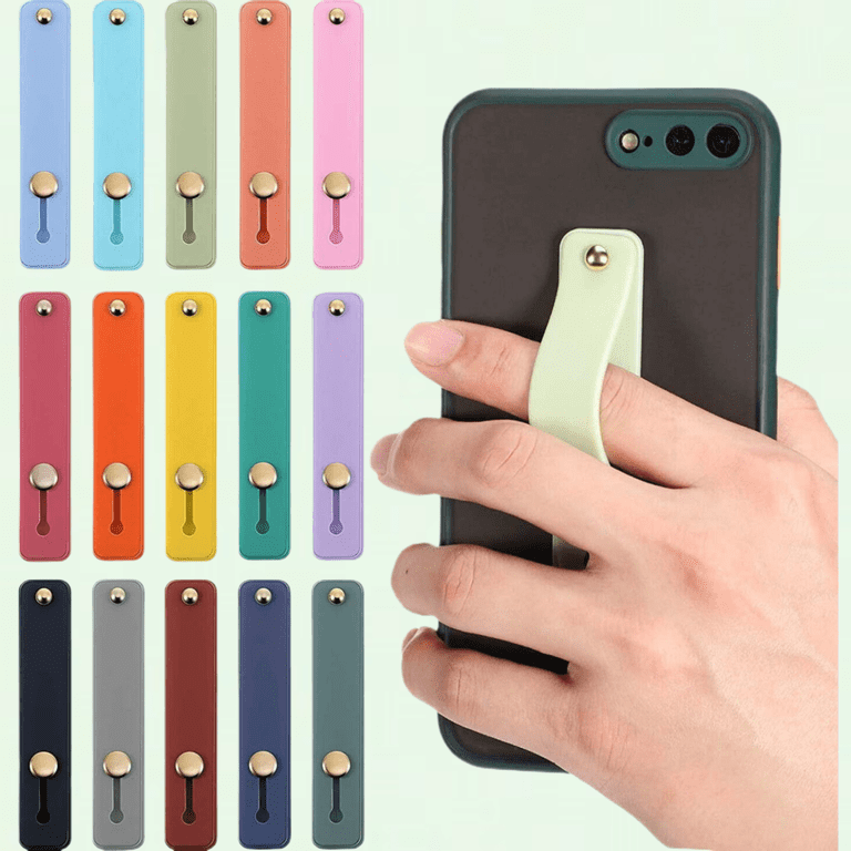 Phone Loop Finger Holder Phone Grip Straps Silicone Phone Finger Strap (1 Pc)