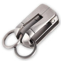 Premium Heavy Duty Metal Key Holder With Locking Carabiner Clip (1 Pc)