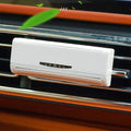 Ac Design Solar-powered Car Air Freshener Built-in Perfume Diffuser For Dashboard And Ac Vent