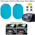 7552 Anti Fog Anti Scratch Interior Rearview Car Mirror Film Waterproof HD