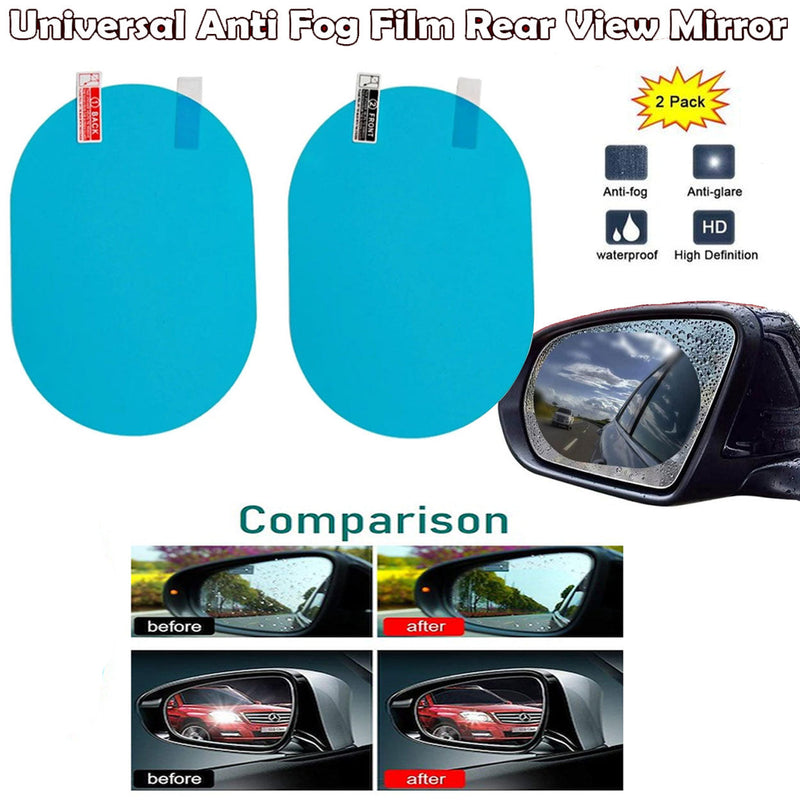 7552 Anti Fog Anti Scratch Interior Rearview Car Mirror Film Waterproof HD