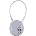 Anti-theft Dial Lock Padlock 3-digit Built-in Wire