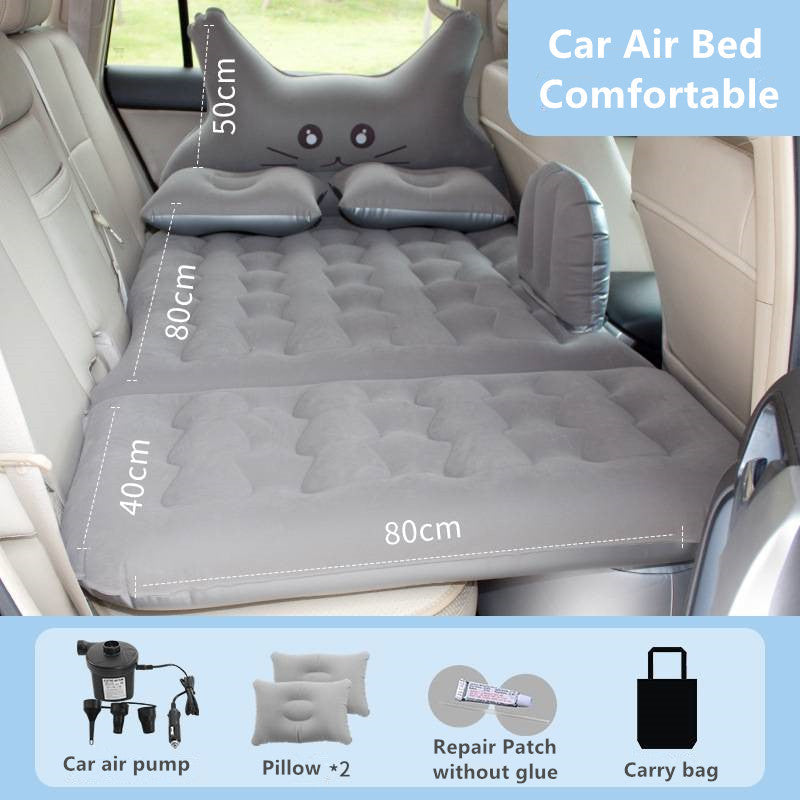8043 Car Inflatable Bed With 2 Pillows Air Pump
