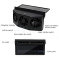 Triple Fan Solar Powered Car Exhaust Ventilation System