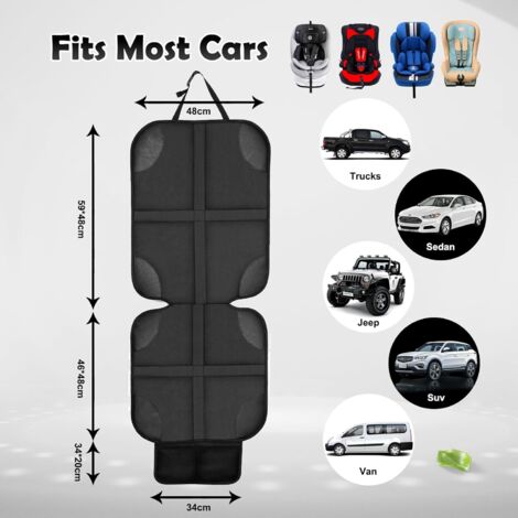 Car Seat Protector Mat 120x48cm Waterproof Anti Slip Auto Cushion Pad (1 Pc)