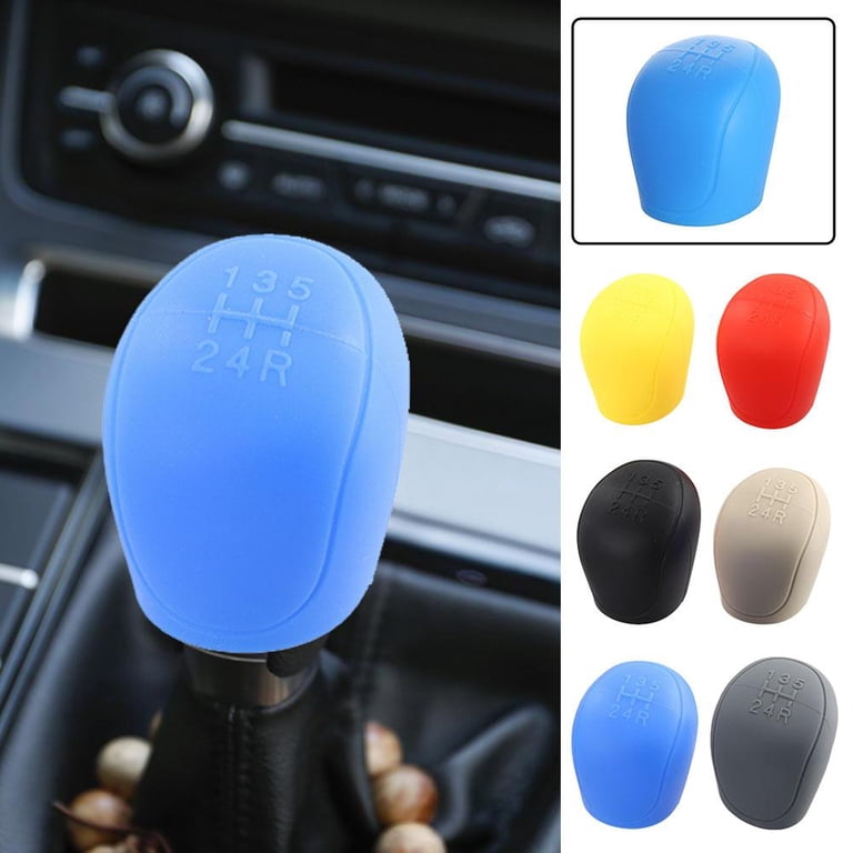 278 Anti-scratch Universal Fit Silicon Gear Shift Knob Protective Cover