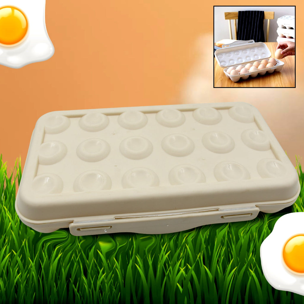 5727 18 Grid Egg Holder Storage Shock-proof Egg Container