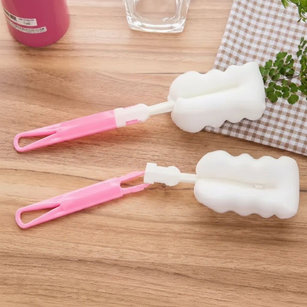 Long Handle Silicone Bottle Cleaning Brush 32 Cm (1 Pc)