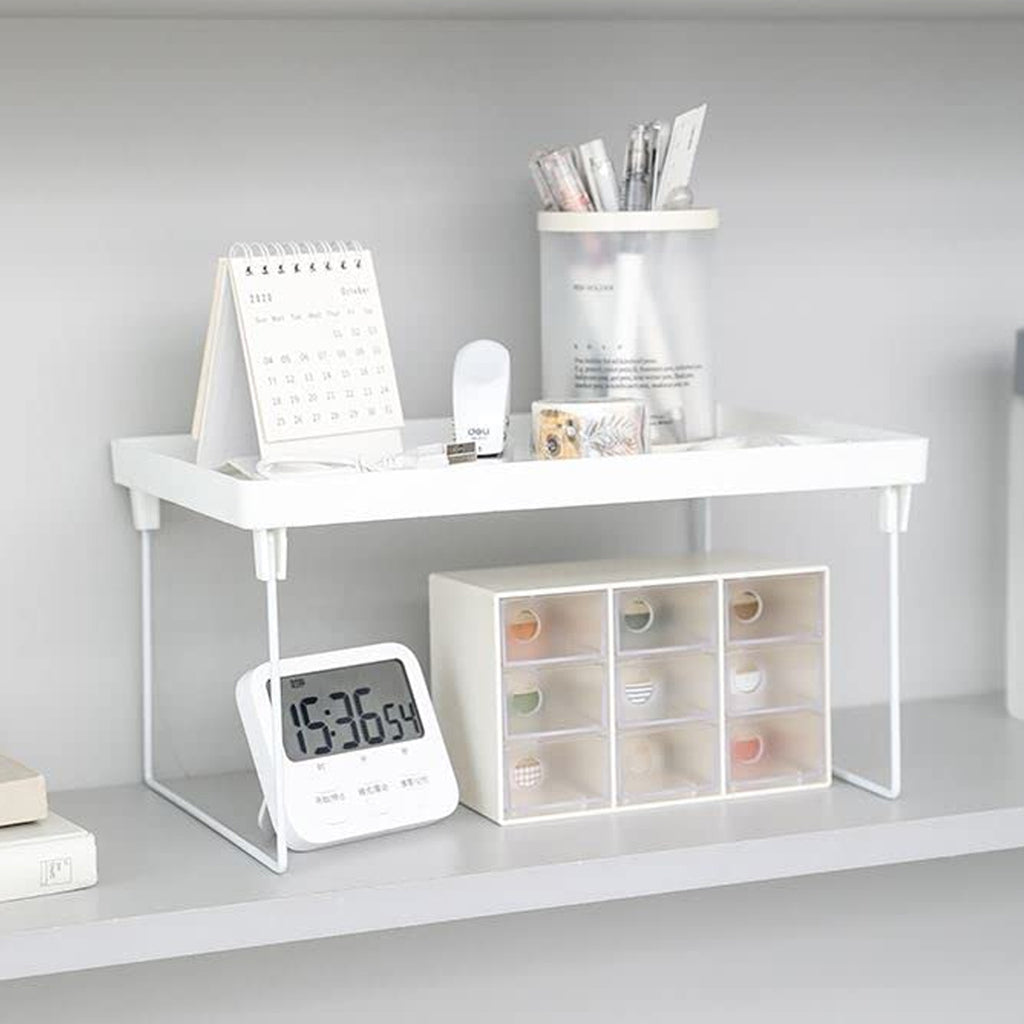 Plastic Bathroom Organizer Kitchen Utility Storage Rack (1 Pc)