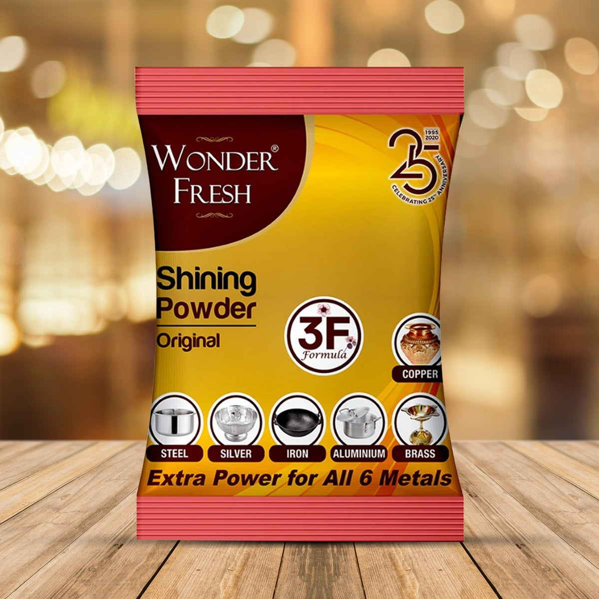 Shining Powder Cleans And Polishes Copper Brass Silver Aluminum Iron And Steel